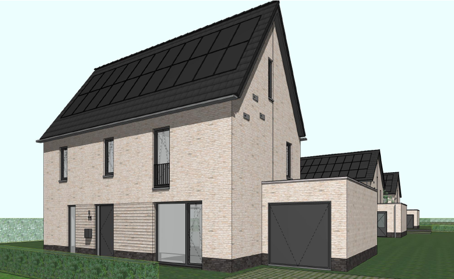 Schetsbeeld Vrijstaande Woning