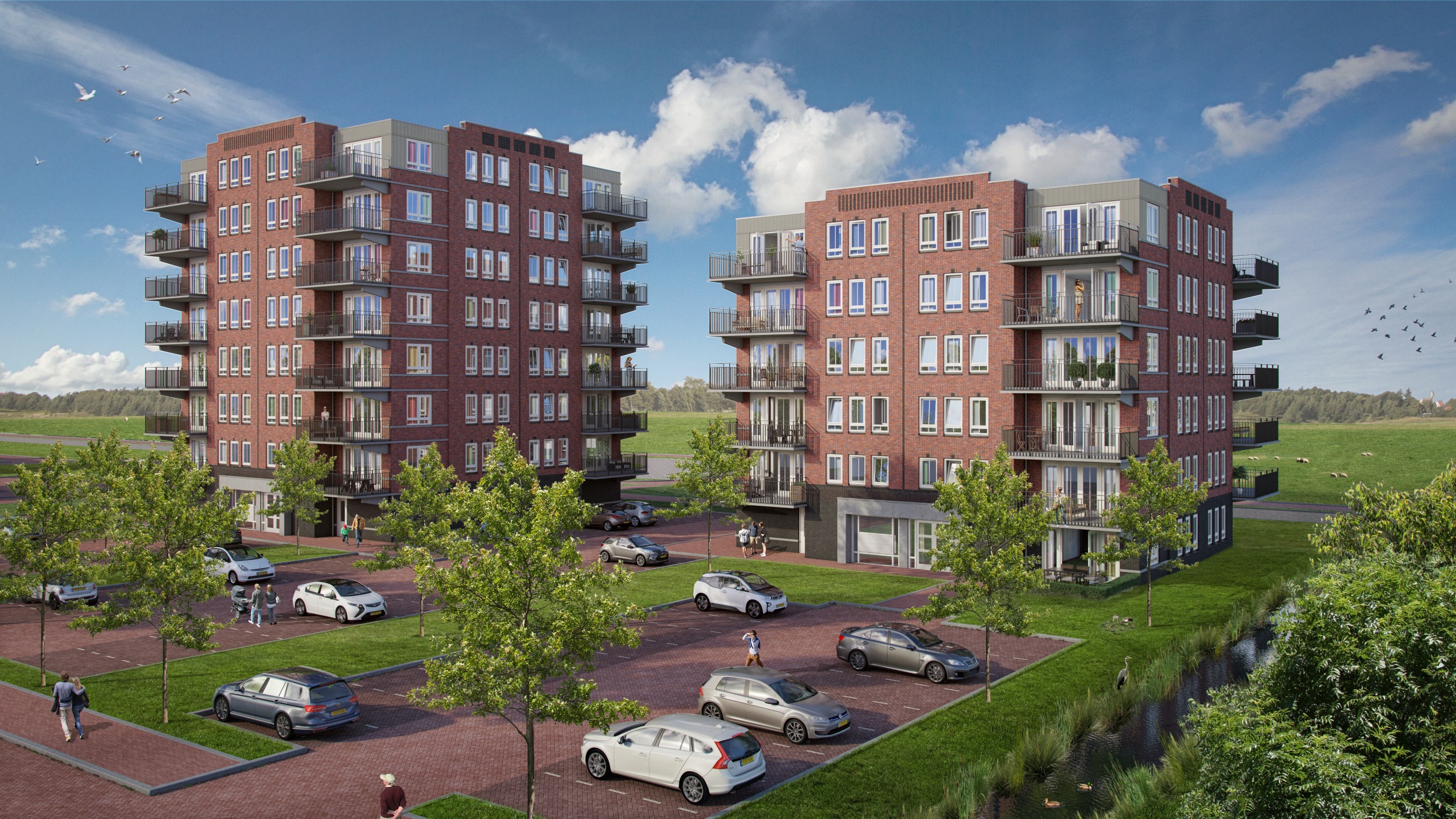 De Maricken Vogelvlucht